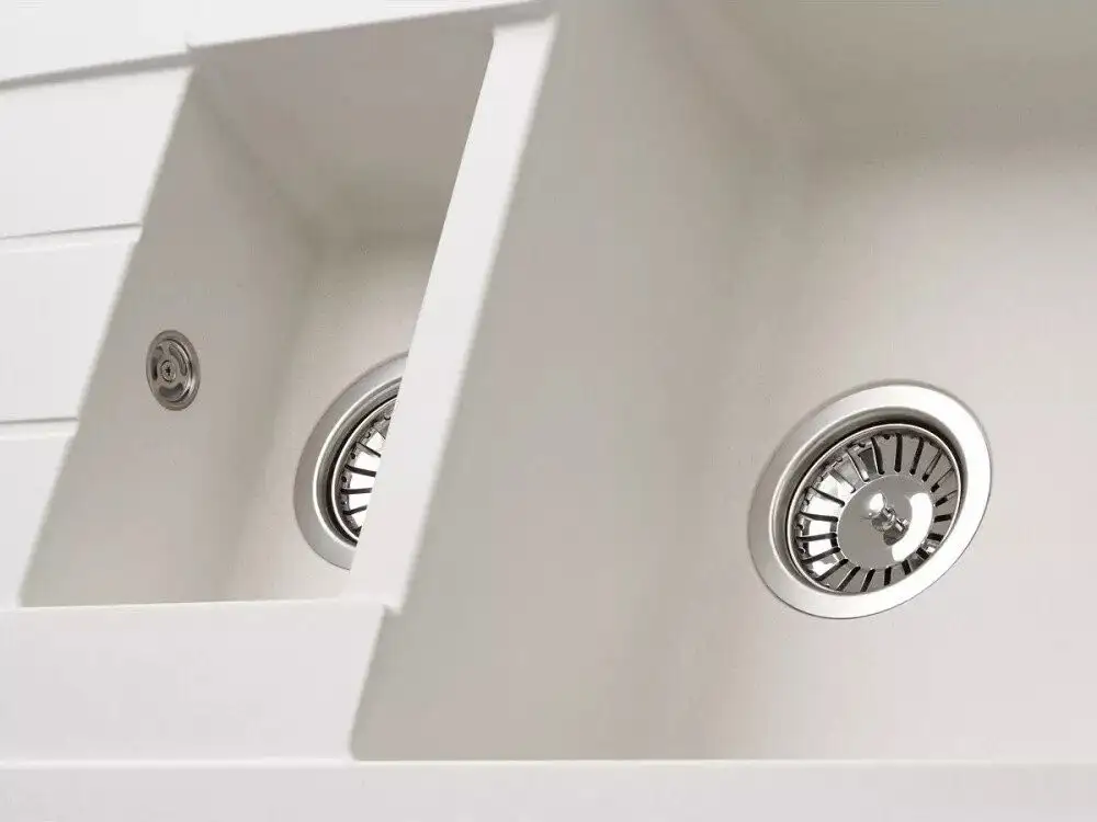 Кухонная мойка KUPPERSBERG Modena 1,5B1D (белый) - фото товара