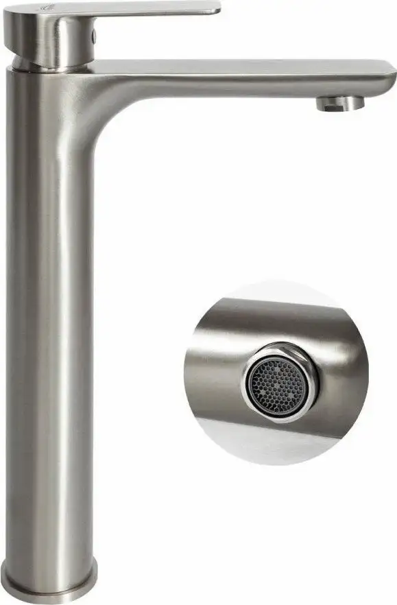 Смеситель Hansberge H2099 (никель) - фото товара