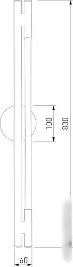 Бра Евросвет 50265 LED титан – фото товара