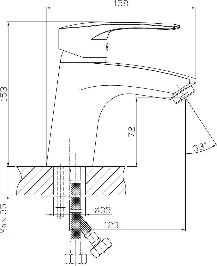 Смеситель Lauter Spray 21CK308C - фото товара