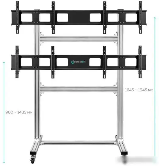 Кронштейн Onkron FSPRO2L-22 (серебристый) – фото товара
