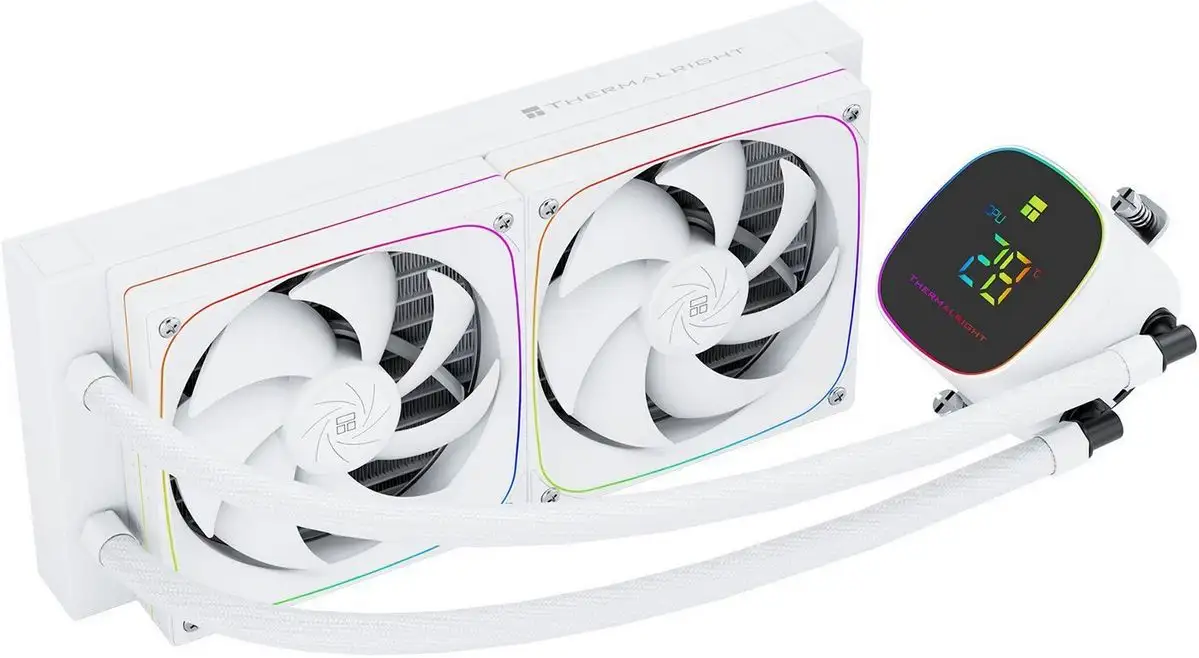 Система жидкостного охлаждения для процессора Thermalright Frozen Horizon 240 Digital ARGB (белый) – фото товара
