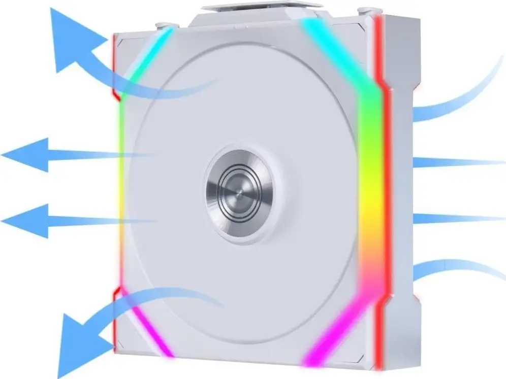 Комплект вентиляторов для корпуса с контроллером Lian Li Uni Fan SL 120 Wireless Reverse G99.12RSL1W3W.R0 – фото товара