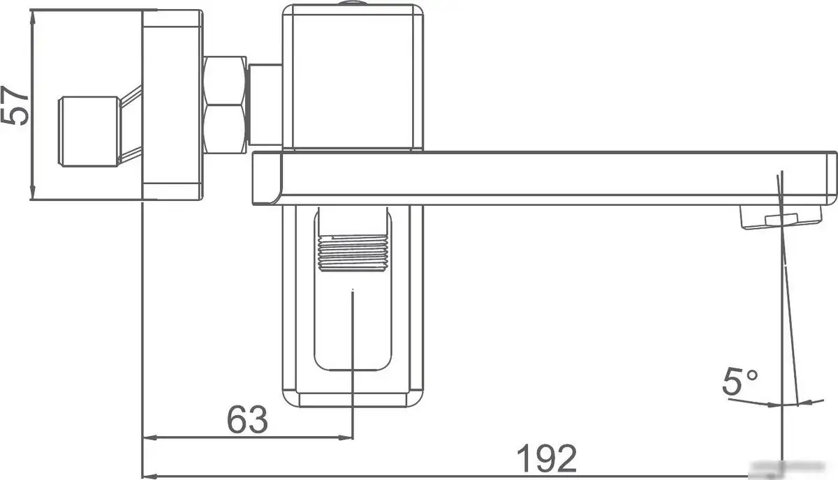 Смеситель Gappo G3217-9 - фото товара