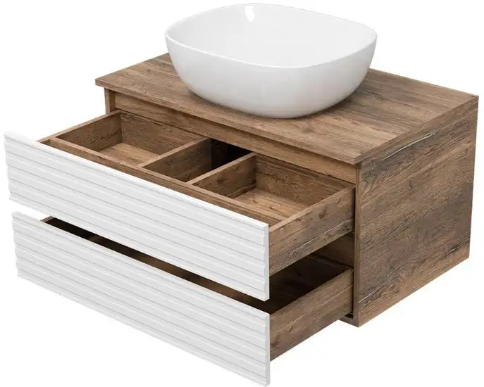 Brevita Тумба под умывальник Dakota 80 DAK-09080-19/01-2Я – фото товара