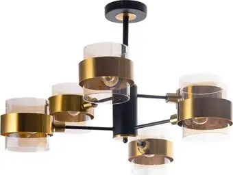Подвесная люстра Arte Lamp Carlo A8205SP-6BK – изображение в каталоге