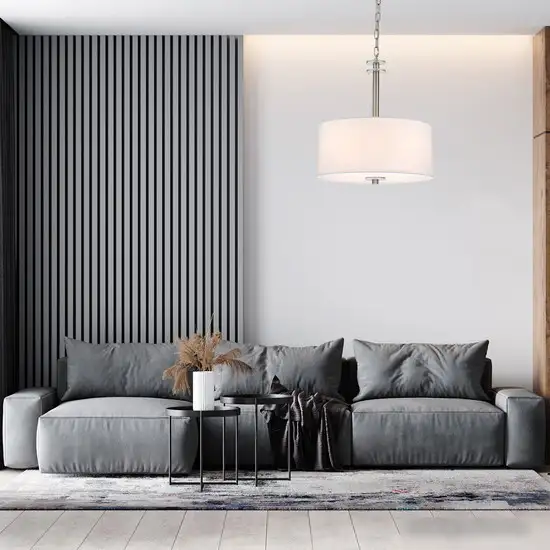 Подвесная люстра Escada Novella 641/4PL E27*60W Satin nickel – фото товара