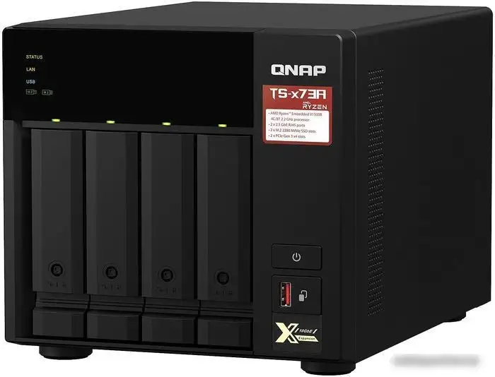 Сетевой накопитель QNAP TS-473A-8G – фото товара