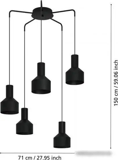 Подвесная люстра Eglo Casibare 99553 – фото товара