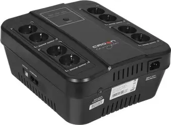 Источник бесперебойного питания CrownMicro CMUS-295 Euro Smart – изображение в каталоге