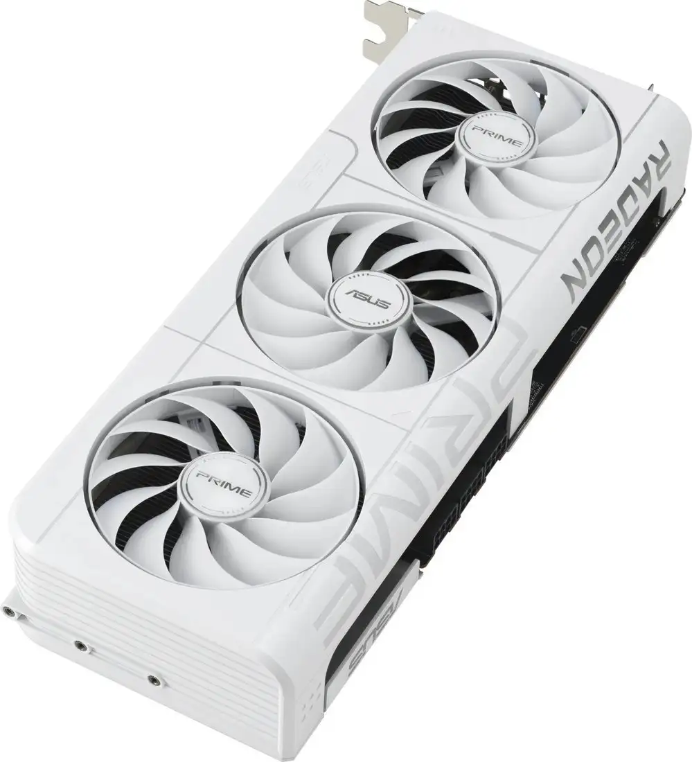 Видеокарта ASUS Prime Radeon RX 9070 XT White OC Edition 16GB GDDR6 PRIME-RX9070XT-O16G-WHITE – фото товара