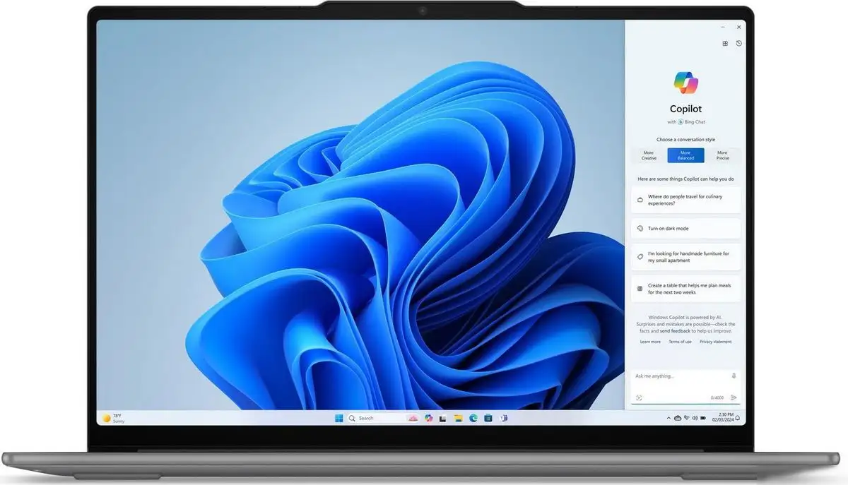 Ноутбук Lenovo Yoga Slim 7 15ILL9 83HM0053RK – фото товара
