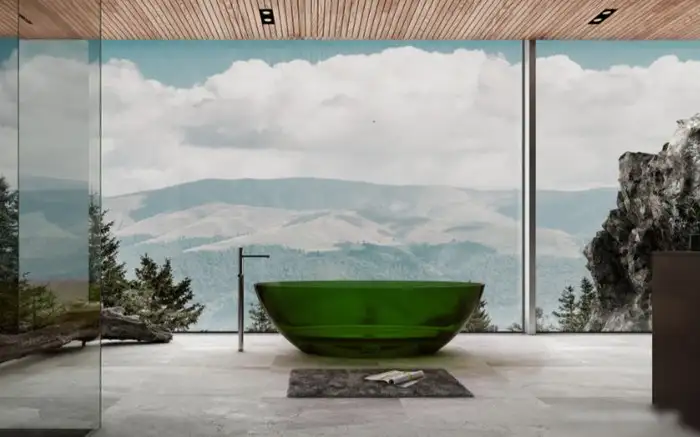 Ванна Abber Kristall 180x85 AT9702 Emerald - фото товара