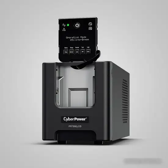 Источник бесперебойного питания CyberPower Professional Tower PR750ELCD – фото товара