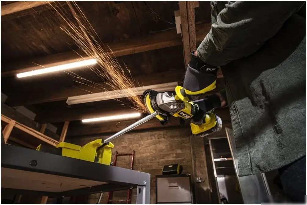 Угловая шлифмашина Ryobi RAG18X-1x40SJ 5133005707 (с 1-им АКБ) – фото товара