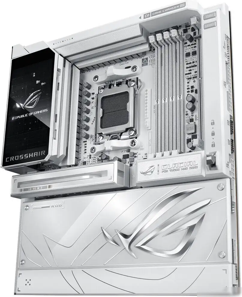 Материнская плата ASUS ROG Crosshair X870E Glacial – фото товара