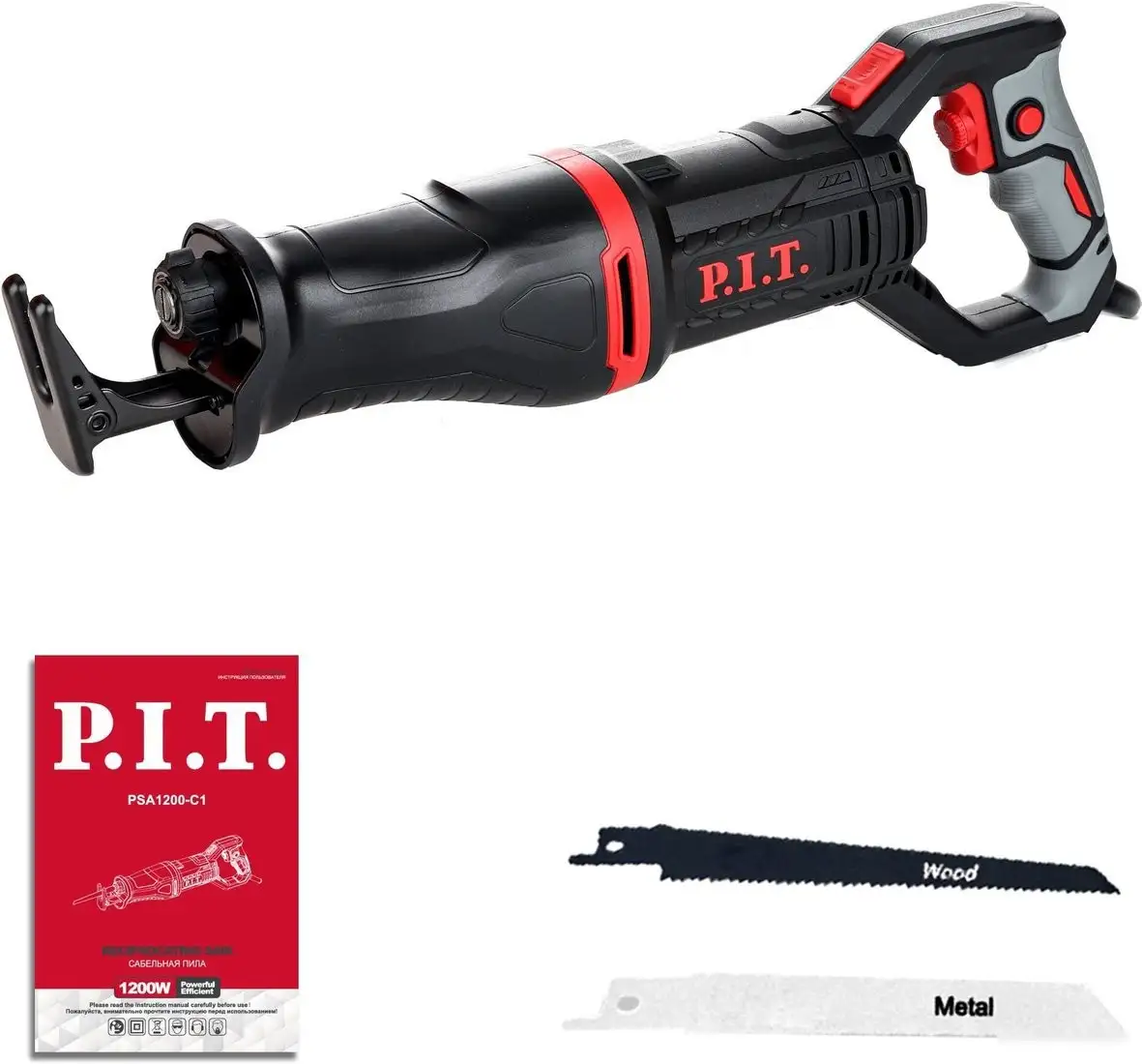 Сабельная пила P.I.T. PSA1200-C1 – фото товара