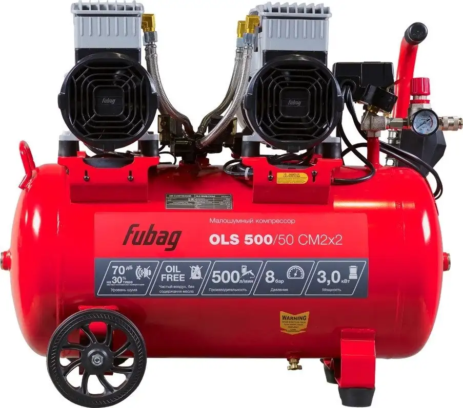 Компрессор Fubag OLS 500/50 CM2х2 646074 – фото товара
