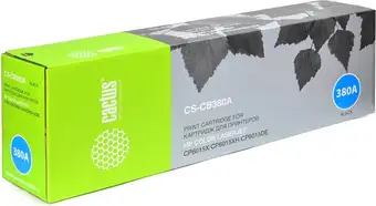 Картридж CACTUS CS-CB380AR (аналог HP Color LaserJet 823A CB380A) – изображение в каталоге