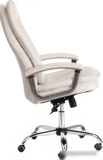 Кресло TetChair Softy Lux (кожзам, белый) – фото товара