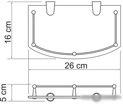 Wasserkraft Полка K-588 – фото товара