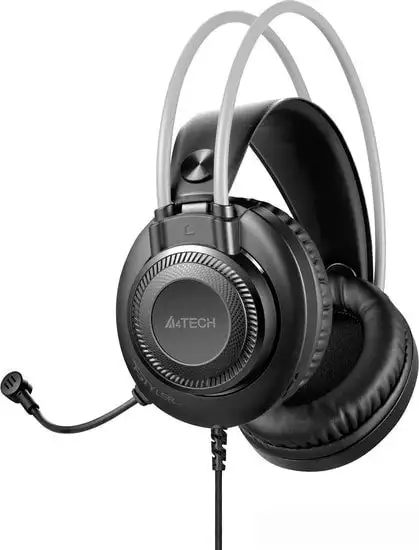 Наушники A4Tech Fstyler FH200i (черный/серый) – фото товара