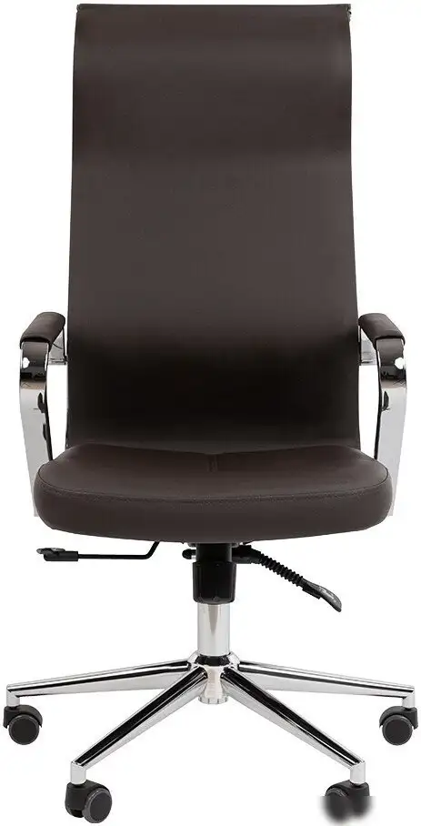Офисное кресло CHAIRMAN 702 (экопремиум коричневый) – фото товара