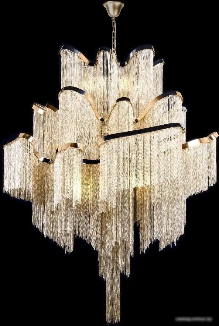 Подвесная люстра LOFT IT Stream 10208/1000 Gold – фото товара