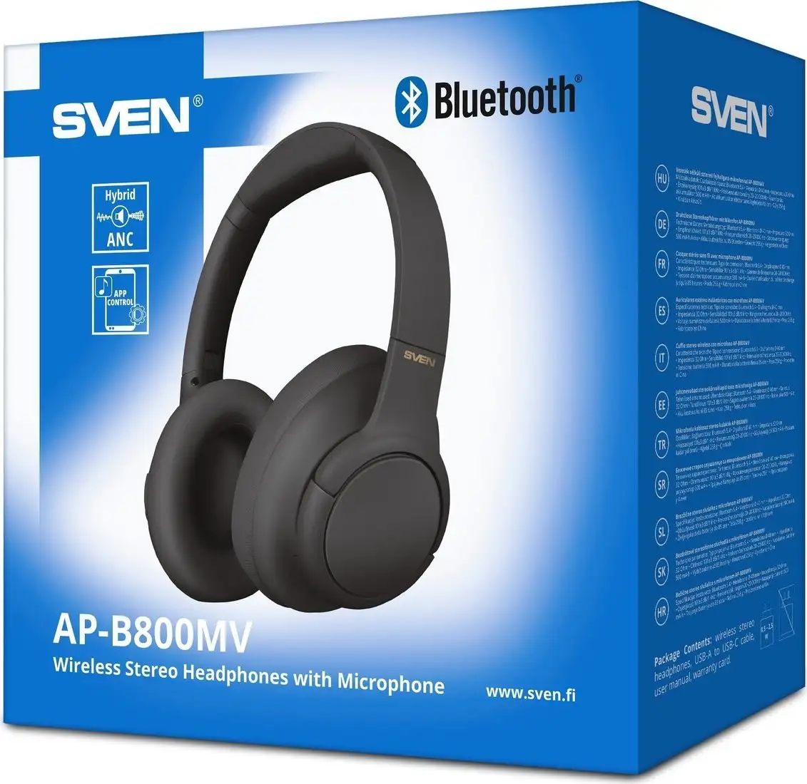 Наушники SVEN AP-B800MV (черный) – фото товара