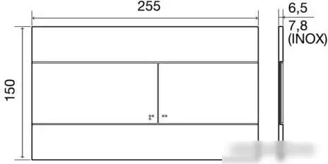 Инсталляция для унитаза OLI 80 Slim 600151+154962 (золотой) - фото товара