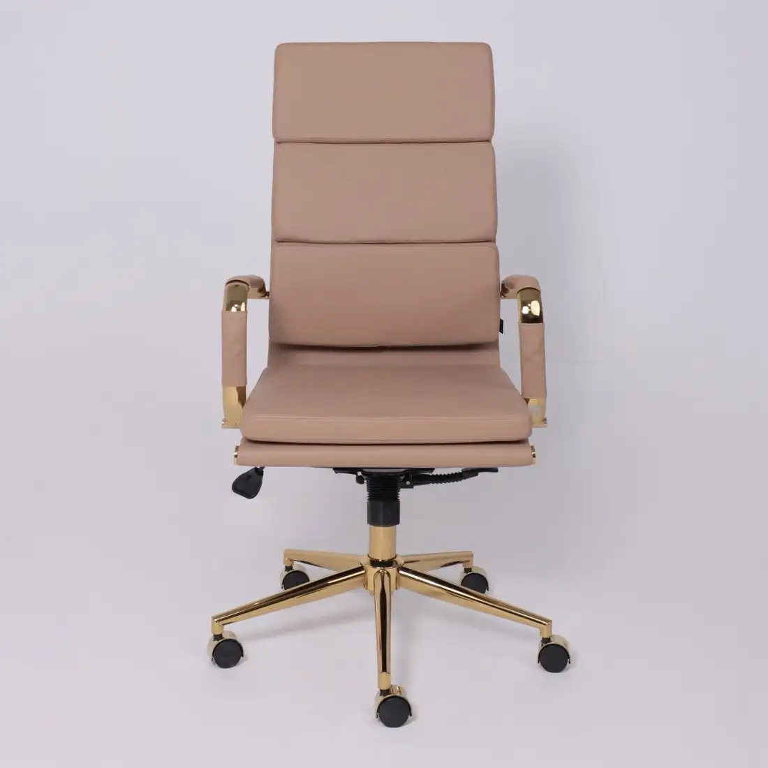 Офисное кресло AksHome Indigo (кофейный/золотой) – фото товара