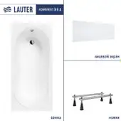 Ванна Lauter Celeste 150x70 21060050 (с ножками и лицевым экраном) - изображение в каталоге