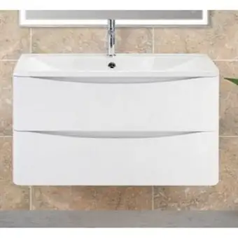 Мебель для ванных комнат BelBagno Тумба под умывальник ACQUA-600-2C-SO-BL – изображение в каталоге