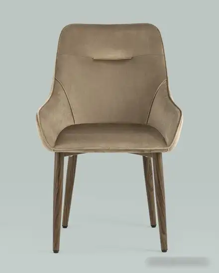Стул Stool Group Диана MC101-2 KD HLR-11 (велюр бежевый) – фото товара