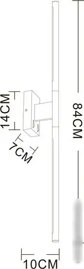 Бра Arte Lamp Lines A2029AP-1GO – фото товара