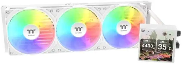 Система жидкостного охлаждения для процессора Thermaltake LB360 Ultra ARGB Sync Snow CL-W508-PL12SW-A – изображение в каталоге