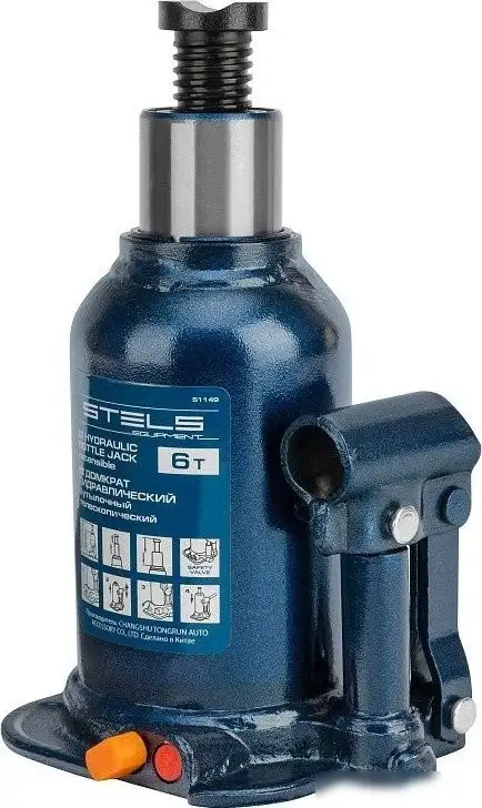 Бутылочный домкрат Stels 51149 6т – фото товара