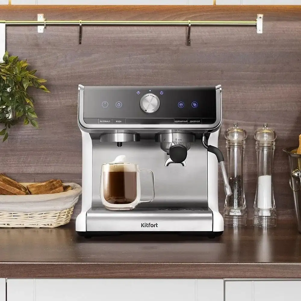 Рожковая кофеварка Kitfort KT-7170 - фото товара