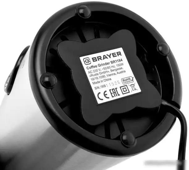 Электрическая кофемолка Brayer BR1184 - фото товара