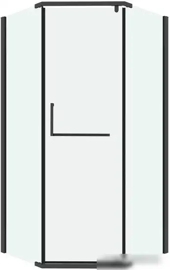 Душевой уголок Grossman Pragma 100x100x195 302.K33.03.1010.42.00 (графит сатин/прозрачное стекло) - изображение в каталоге