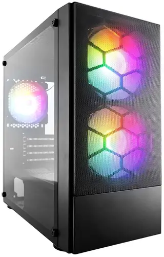 Корпус 1stPlayer Firebase X4-M-BK-2F1P-1F1 – изображение в каталоге