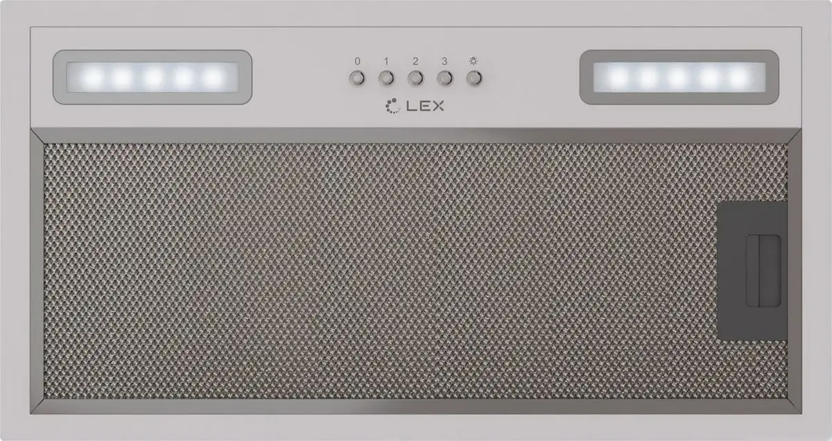 Кухонная вытяжка LEX Hyper 600 WH - фото товара