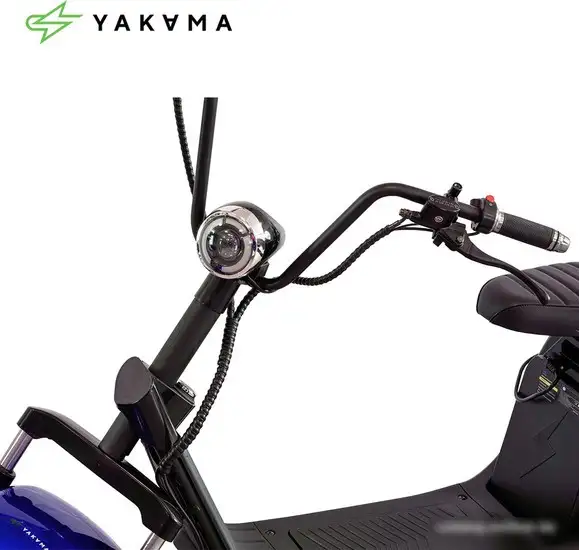 Электроскутер Yakama АР-Н009-2 (голубой) – фото товара