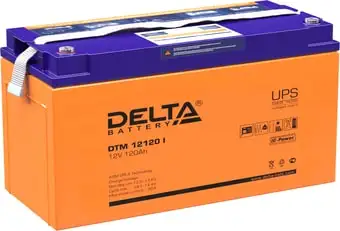 Аккумулятор для ИБП Delta DTM 12120 I (12В/120 А·ч) – изображение в каталоге