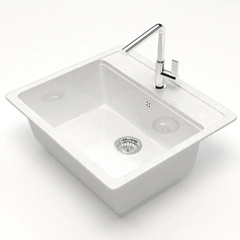 Кухонная мойка MARRBAXX 9/G31 F009G031 (белый) - фото товара