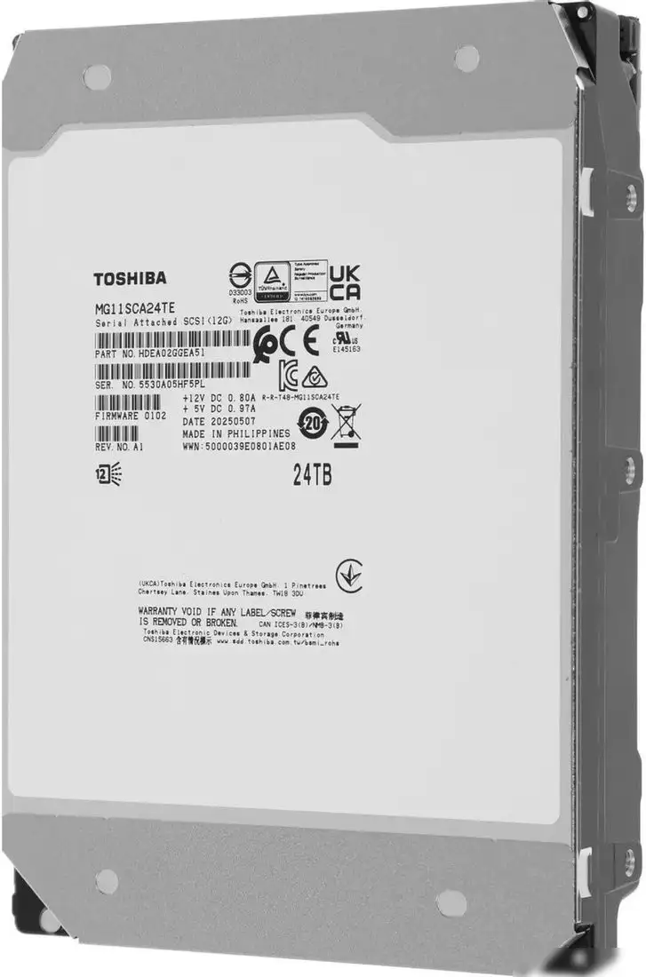 Жесткий диск Toshiba MG11 24TB MG11SCA24TE – фото товара