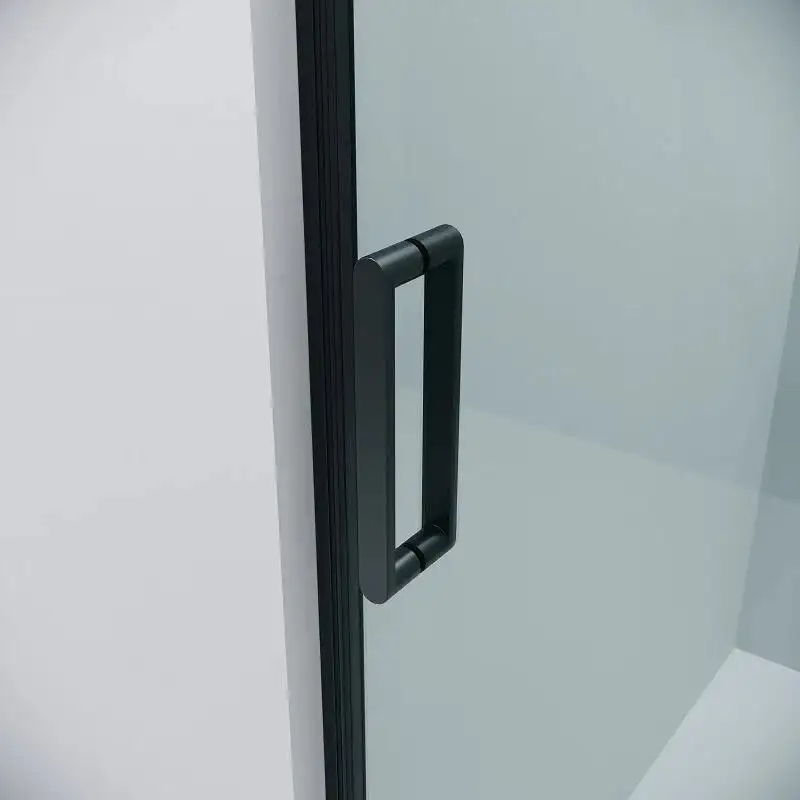 Душевая дверь Grossman Classic Classic 100.K33.04.160.21.00 160х195 (черный матовый/стекло прозрачное) - фото товара