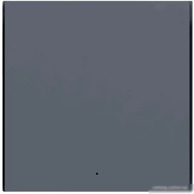 Выключатель Aqara Smart Wall Switch H1 одноклавишный с нейтралью (графит) – фото товара