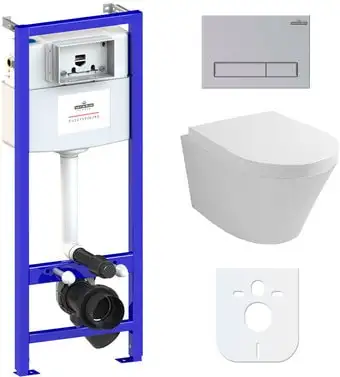 Унитаз Lavinia Boho Relfix Biore Rimless 6 в 1 77040099 - изображение в каталоге