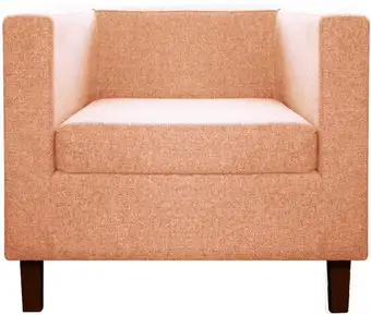 Интерьерное кресло Brioli Билли Д (J11/розовый/опоры темные) – изображение в каталоге